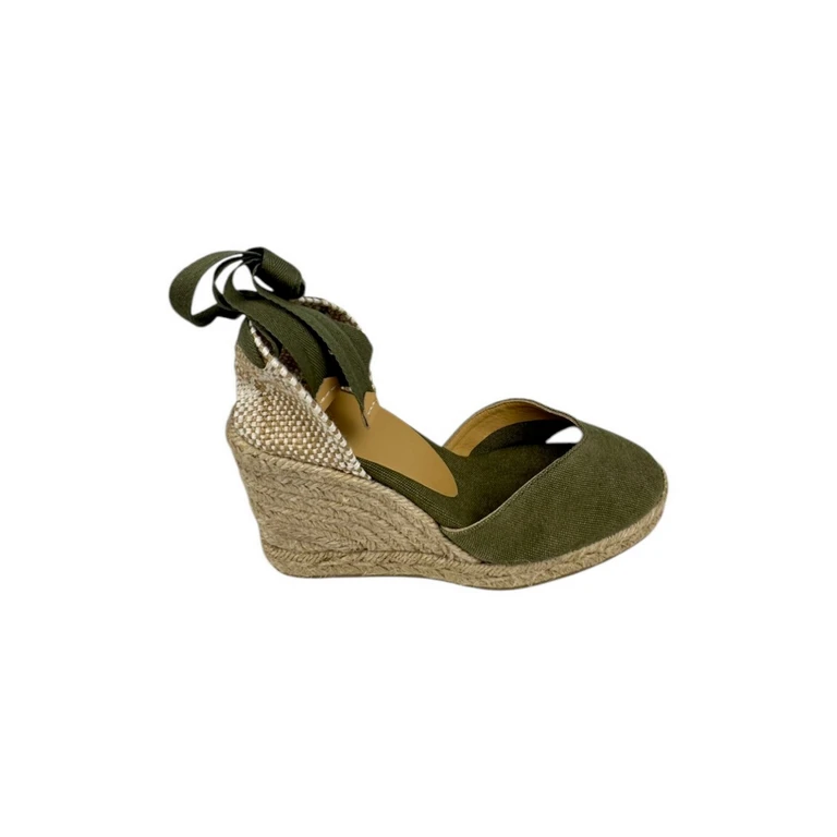 Flat shoes Military green