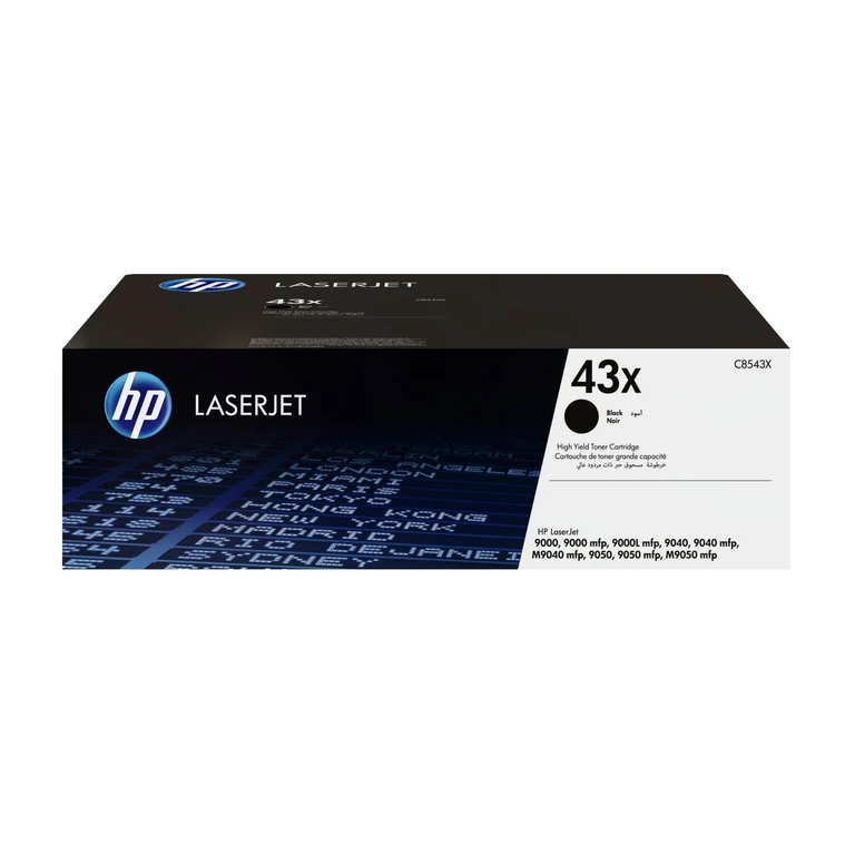 HP C8543X/43X Toner cartridge black high-capacity. 30K pages ISO/IEC 1
