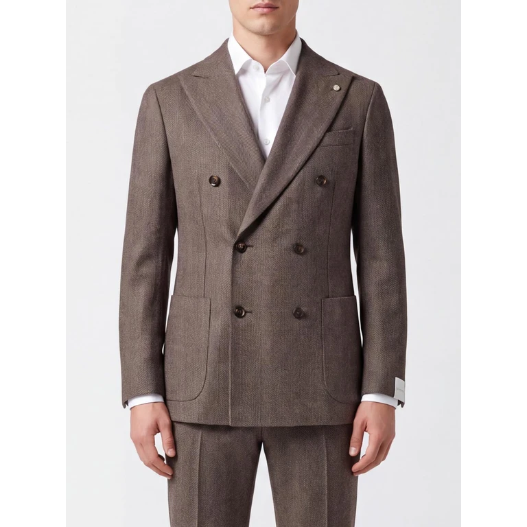 Jacket Men color Brown (2405625262)