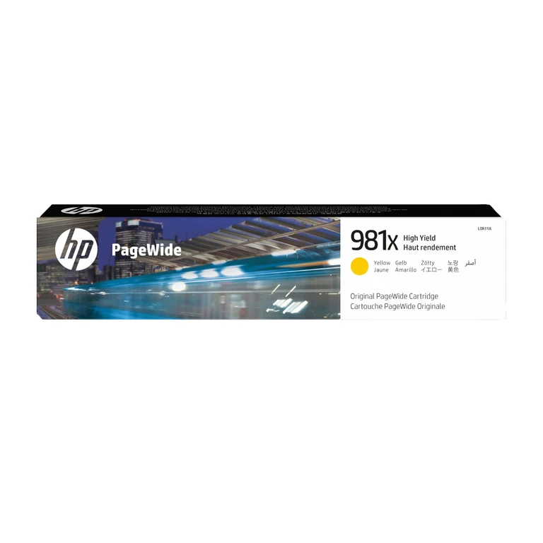 L0R11A/981X Ink cartridge yellow. 10K pages ISO/IEC 19798 114ml for