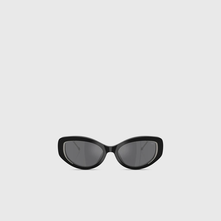 Cat-eye style sunglasses - Sunglasses - Unisex - Grey