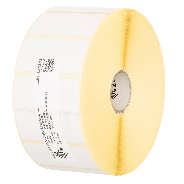 Z-Select 2000D White Self-adhesive printer label