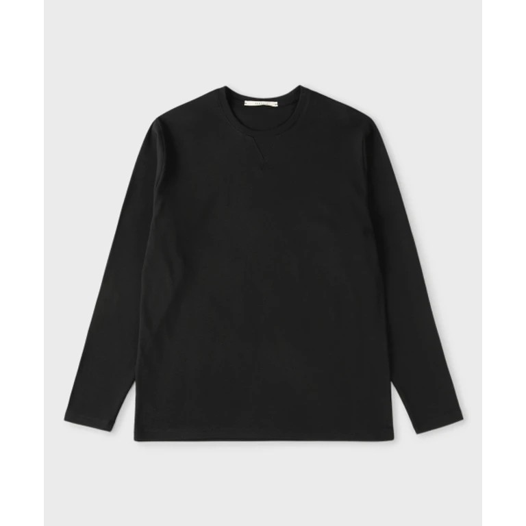 Black Basic Round T Shirt