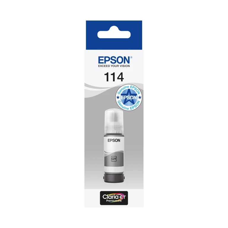 114 EcoTank Grey ink bottle