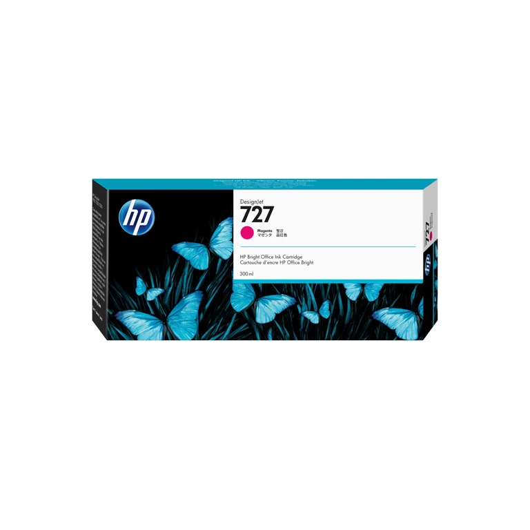 F9J77A/727 Ink cartridge magenta 300ml for HP DesignJet T 920/930