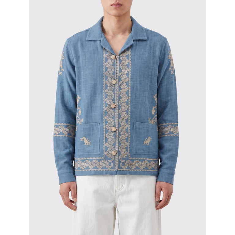 Shirt Men color Blue (SR16012TULUMBLUE)