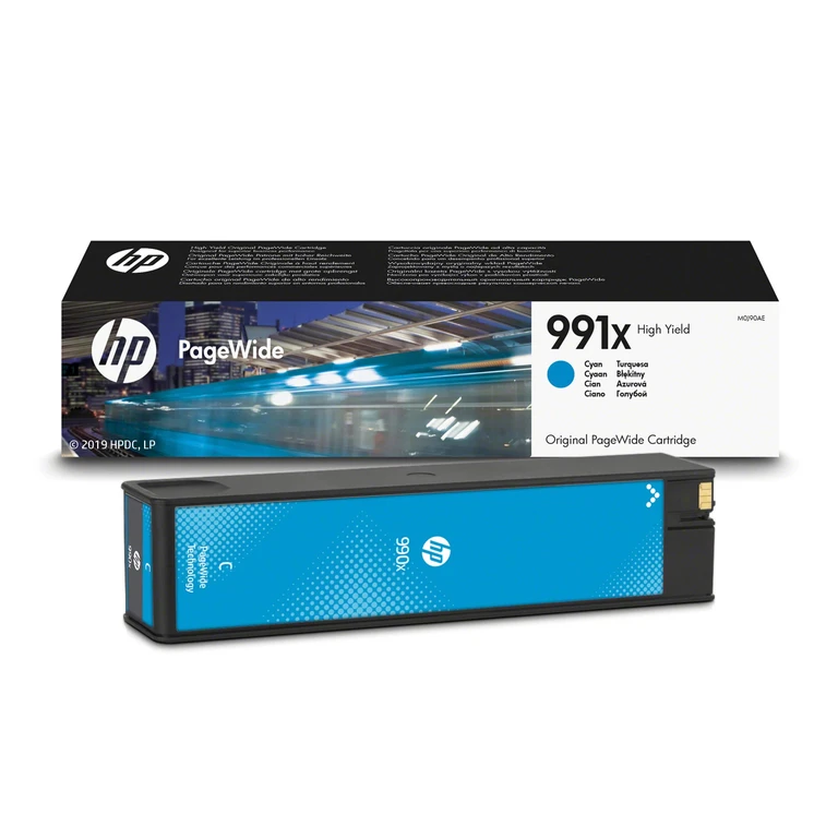 HP M0J90AE/991X Ink cartridge cyan. 16K pages ISO/IEC 19752 193ml for