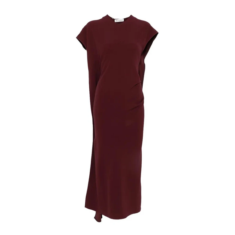 Robe Au Genou - Rouge (1326WDR007380BCINNABARRED)