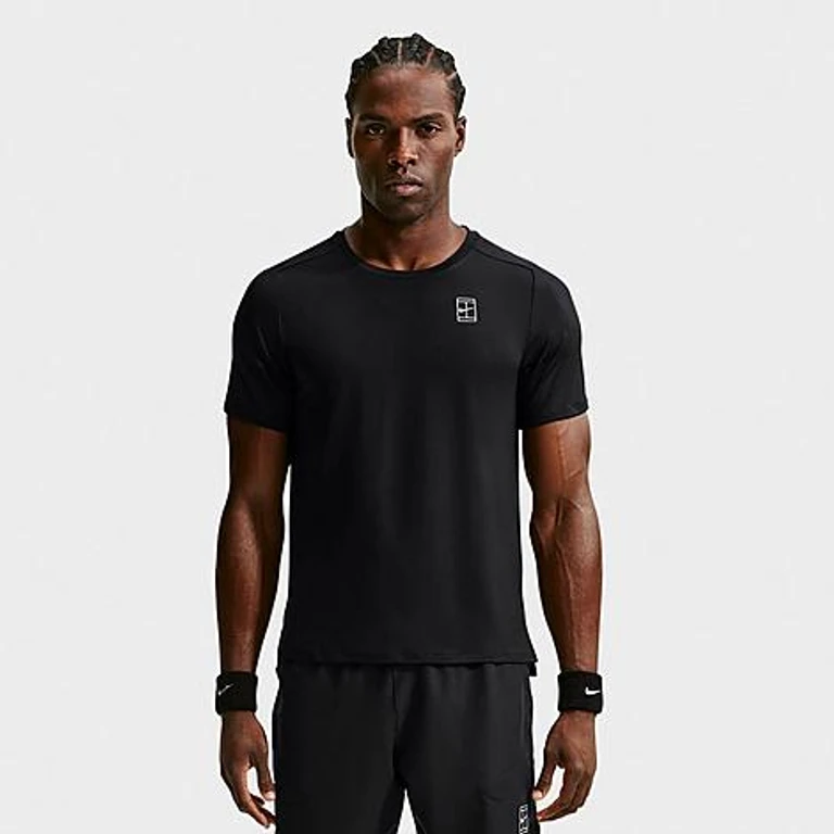 Men's M NKCT DF ADVTG TOP in black/white Size: XS