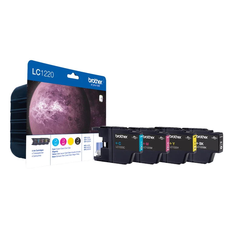 LC-1220VALBP Ink cartridge multi pack Bk.C.M.Y. 4x300 pages IS