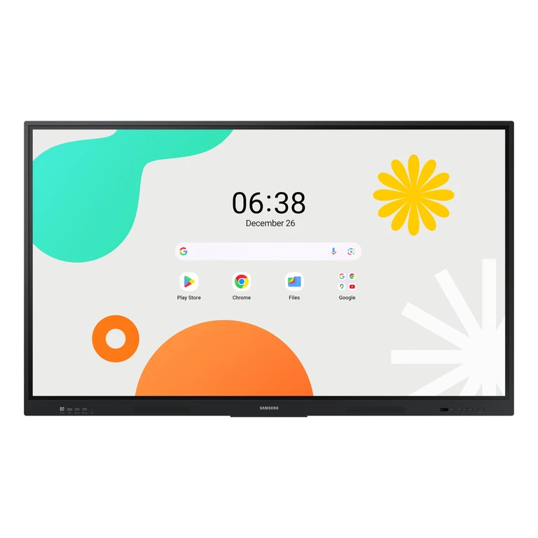 Samsung WA65F interactive whiteboard 165.1 cm (65") 3840 x 2160 pixels Touchscreen Black