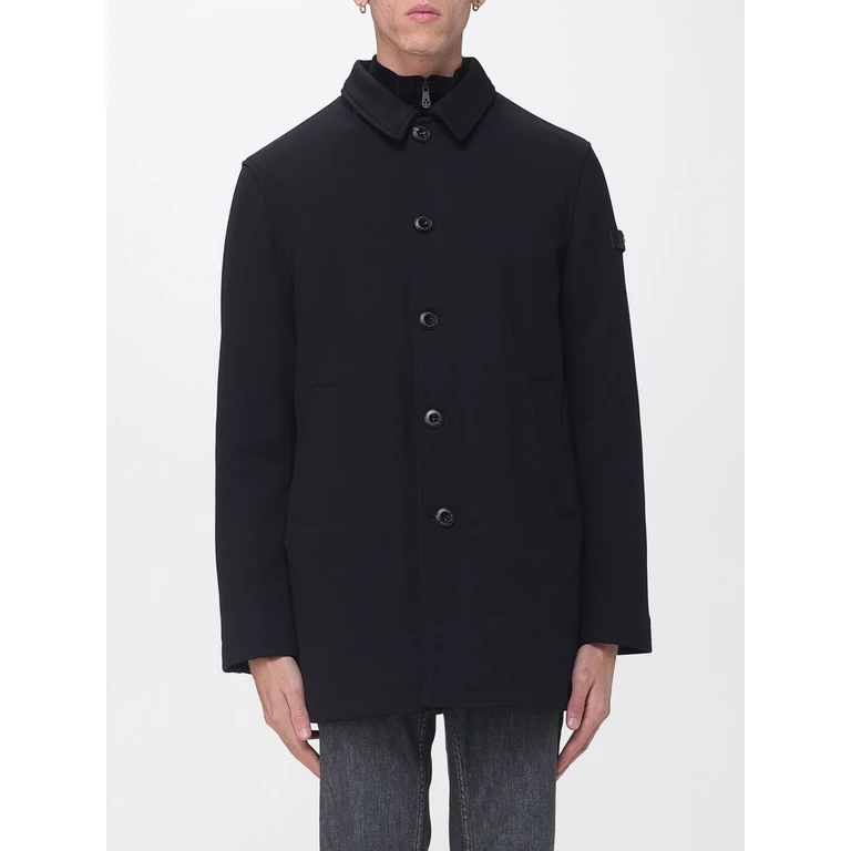 Suzuka Pag Single-Breasted Short Coat in Nylon with PrimaLoft Technology (PEU598301192055NER)