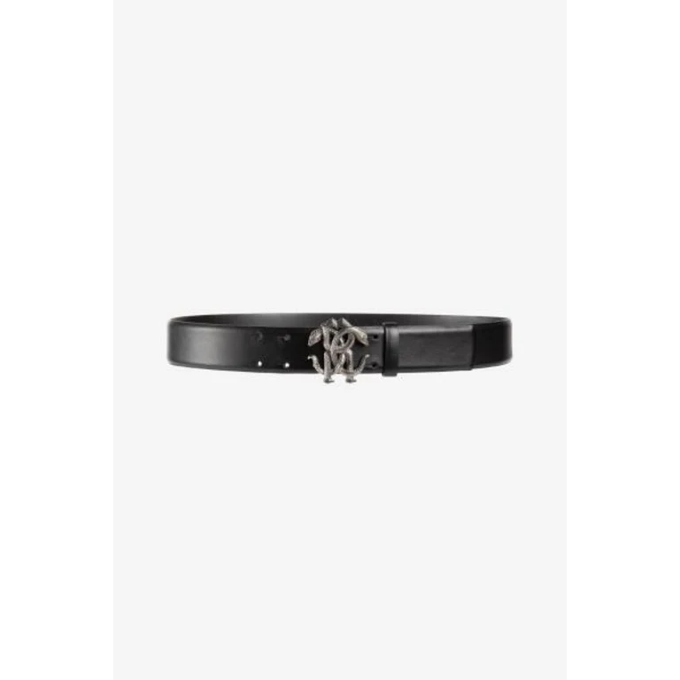 RC Logo Calf Leather Belt