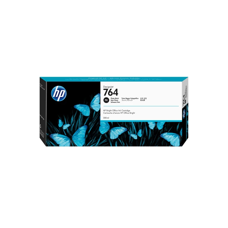 C1Q17A/764 Ink cartridge foto black 300ml for HP DesignJet T 3500