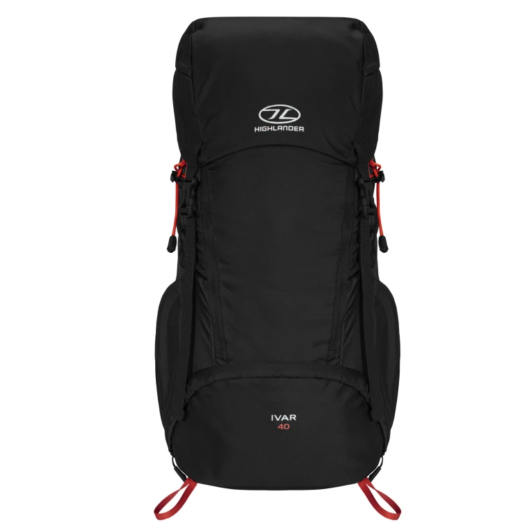 Ivar 40L Rucksack - Black