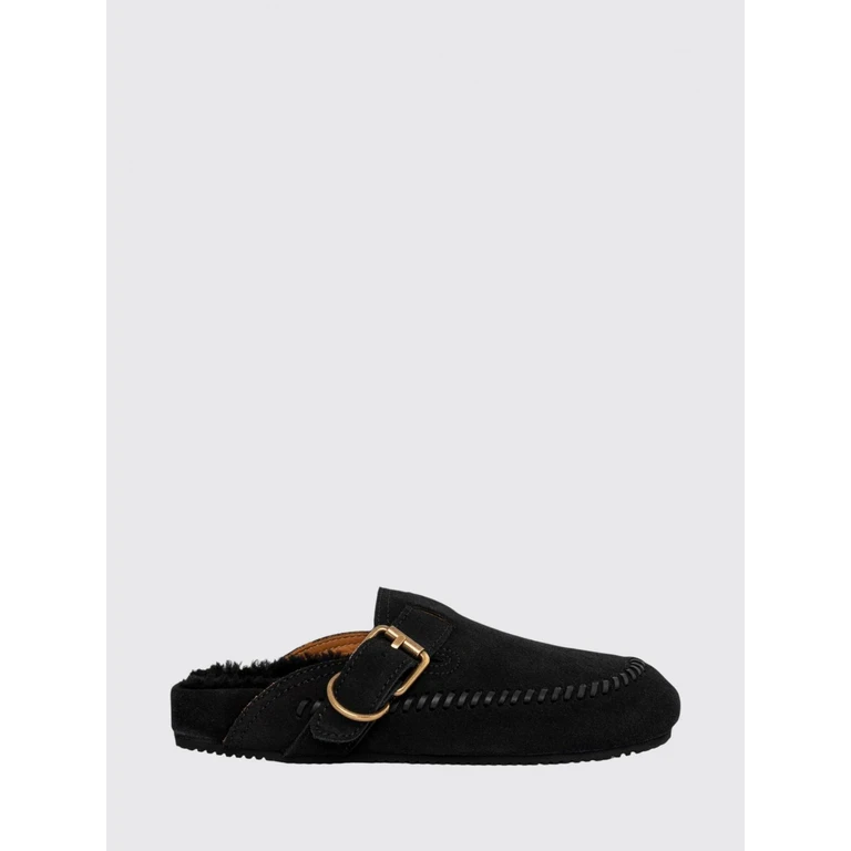Flat Sandal Woman color Black (226BUTTEROBUT12040GORHDG0137NERO)