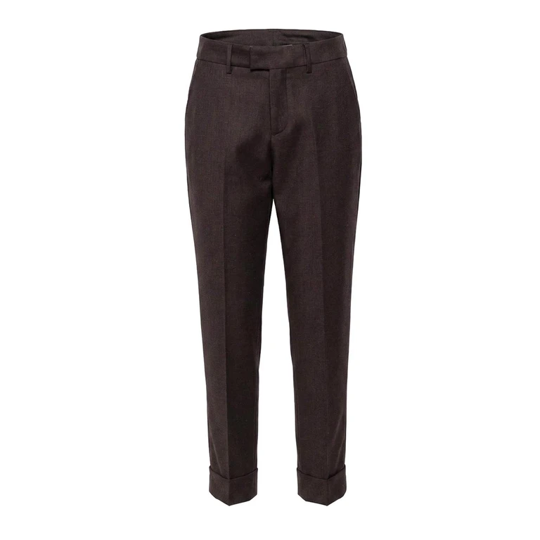 Pantalons Décontractés - Marron (MATILDAZG1202XBROWN)