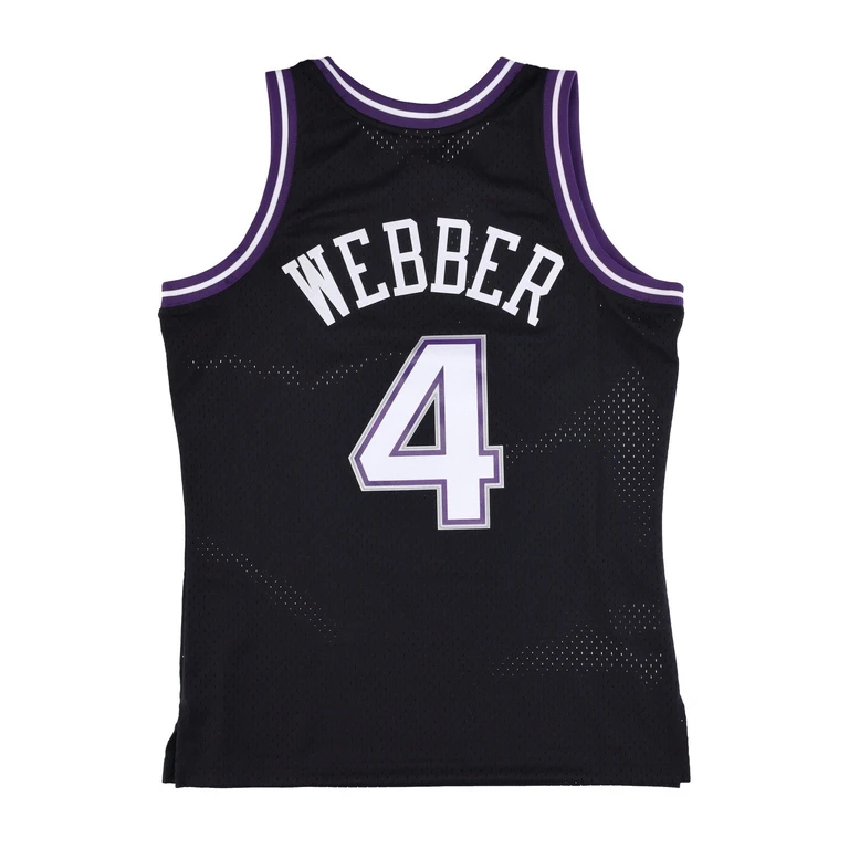 Men's Basketball Tank Top Nba Swingman Jersey Hardwood Classics No 4 Chris Webber 2000-01 Sackin