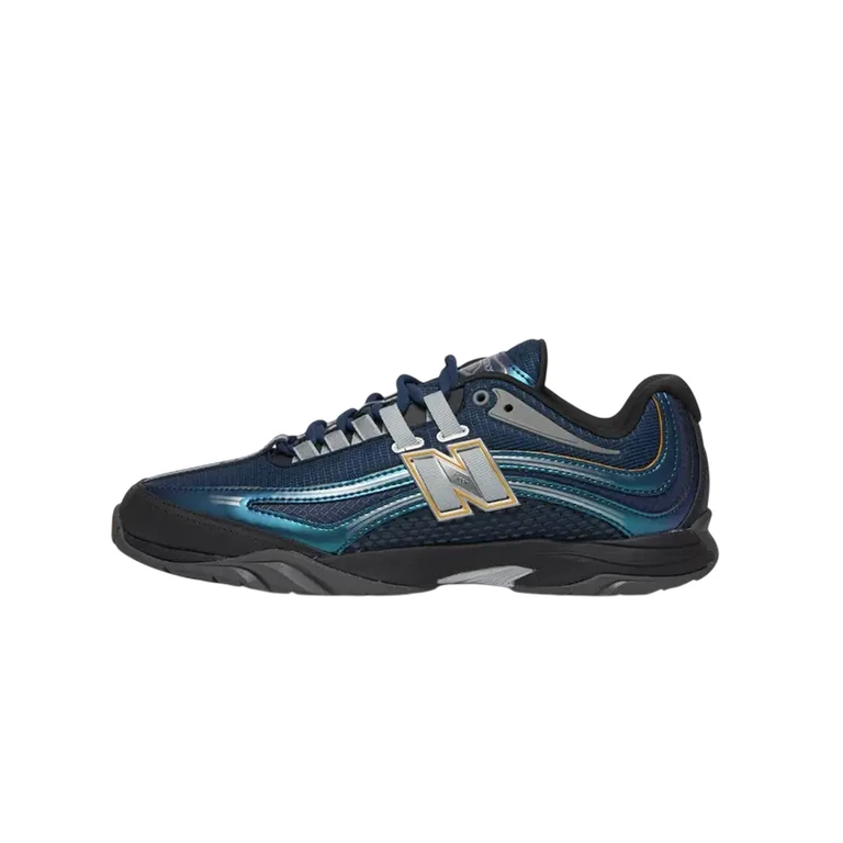 Unisex sneaker New Balance - shoe lifestyle unisex leather synthetic - blue
