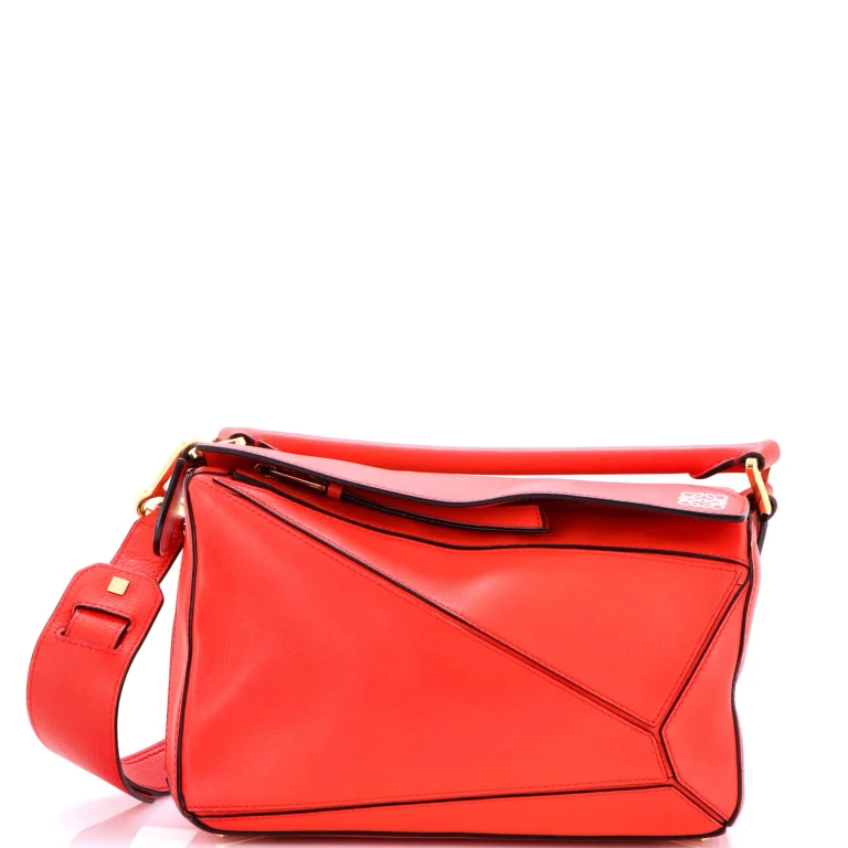 Puzzle Bag Leather Small
