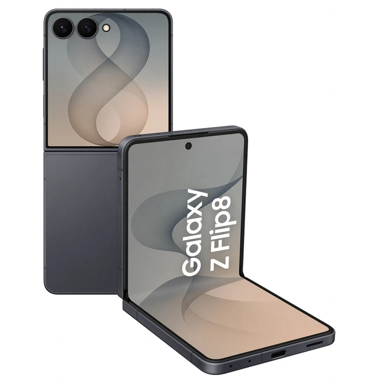 Galaxy Z Flip8 6.9" 5G Smartphone (SM-F776BZKGEUB) - 256GB, 12GB RAM, Dual SIM, Graphite