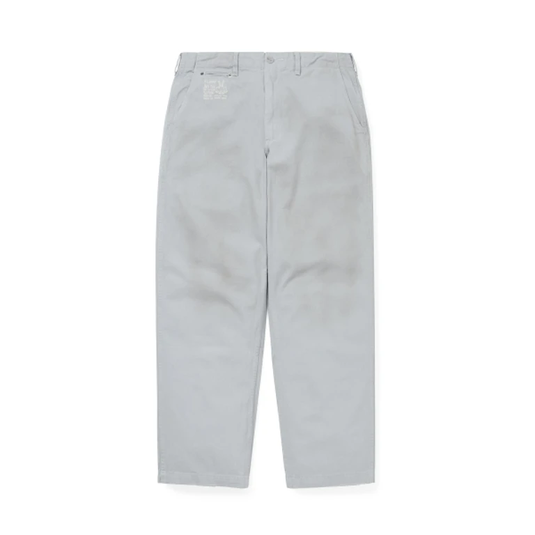 TNT Daniel Johnston Faded Twill Pant Light Grey