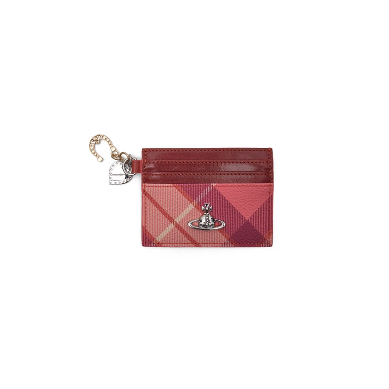 card holder with charms