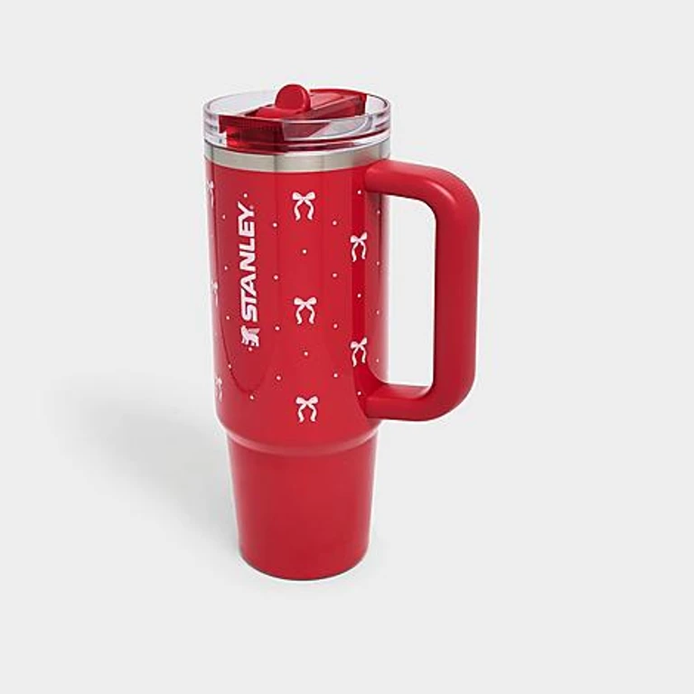 Quencher ProTour Flip Straw Tumbler (30oz) in Rouge Bows