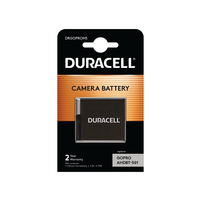 Action Camera Battery - replaces GoPro Hero 5 Battery