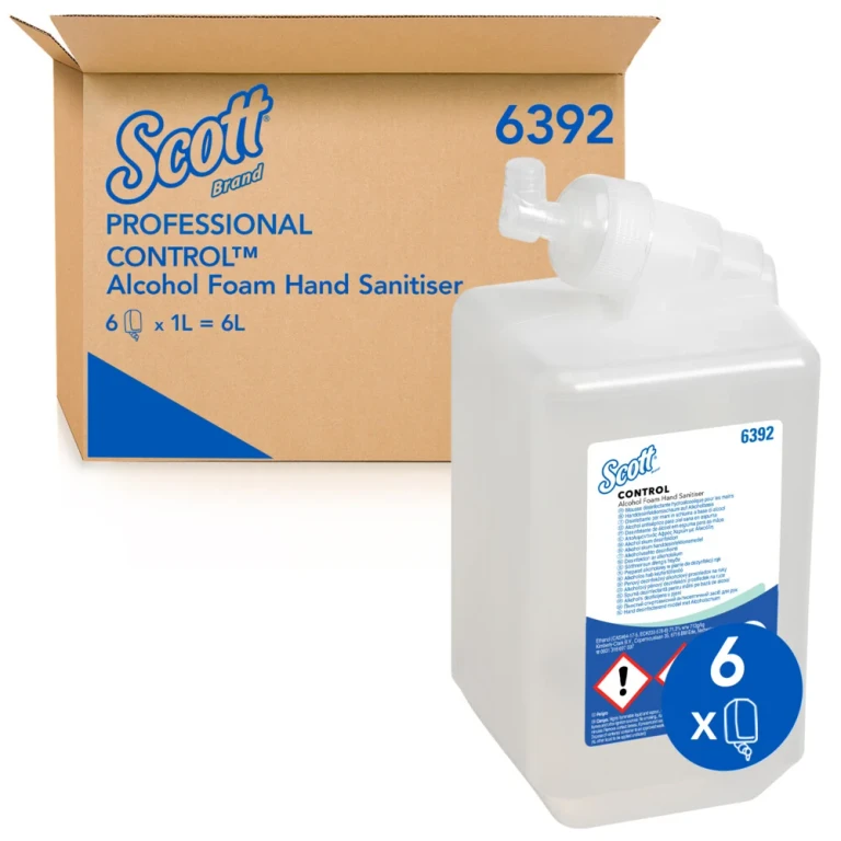 6392 hand sanitizer 1000 ml Pump bottle Foam