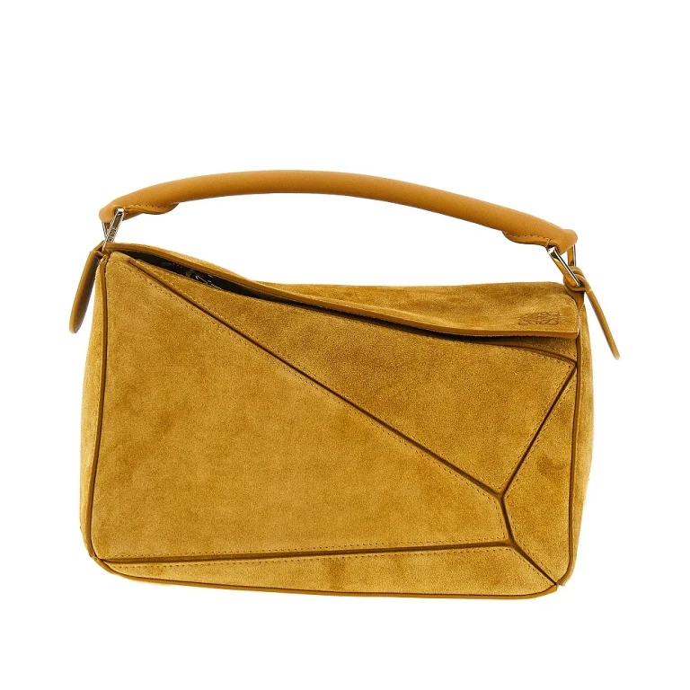 Suede leather small 'Puzzle' bag Woman One Size