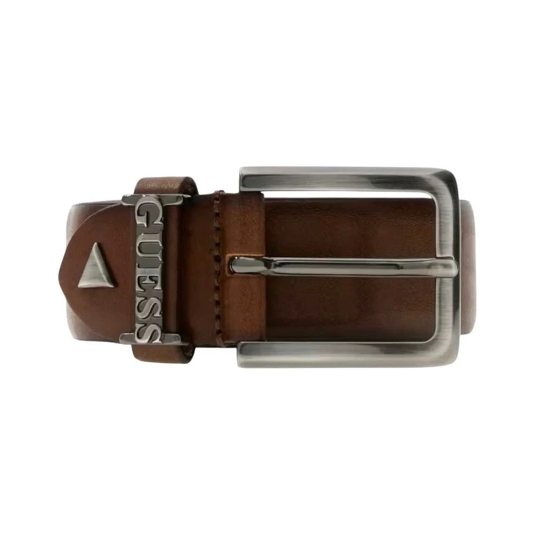 Adjustable Belt & Not Reversible H35 Adjustable Brown Man with Metal Buckle