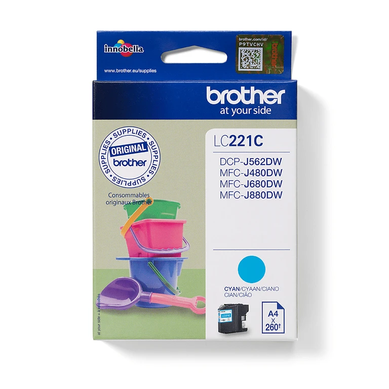 LC221C ink cartridge 1 pc(s) Original Cyan