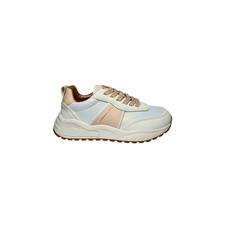 EDW_8058_WCR Alexander Smith Women's White Leather