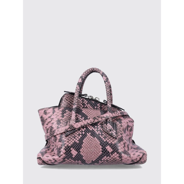 La Passeggiata Mini Handbag in Python-Print Calfskin Leather (260WAH00063LBT003PR528)