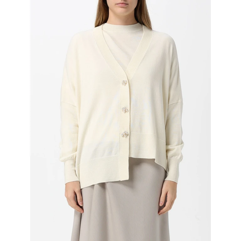 Cardigan Woman color White (M6IZ06382)