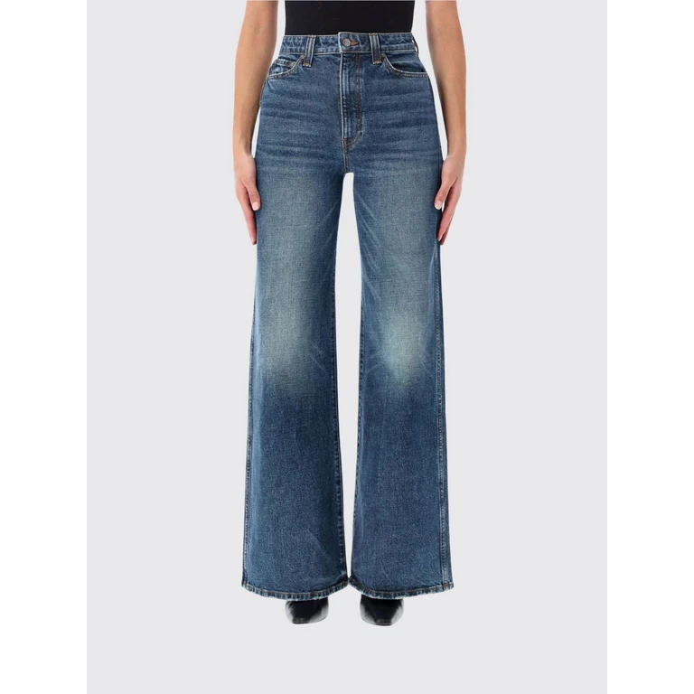 Dane High-Waisted Wide-Leg Jeans in Cotton Denim (1170916010041)