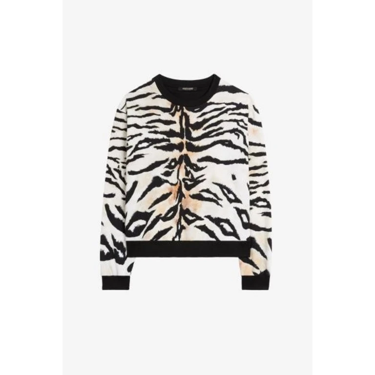 Freedom-Print Cotton Sweatshirt