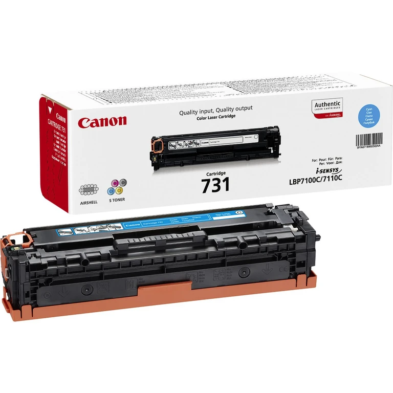 Canon 6271B002/731C Toner cartridge cyan. 1.5K pages ISO/IEC 19798 for
