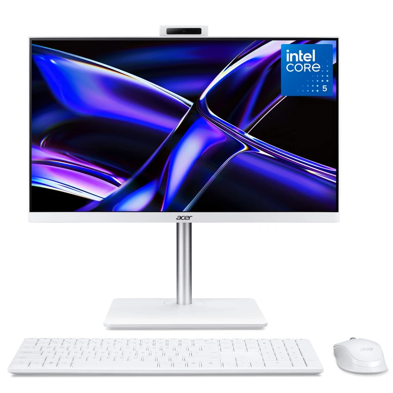 Aspire C27-A - Intel Core 5 16GB 1TB SSD 27" Full HD Windows 11 Home White All-in-One Desktop