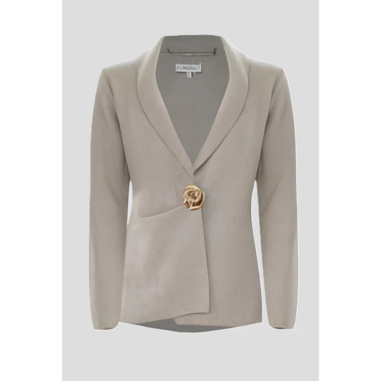 knitted jacket woman sand