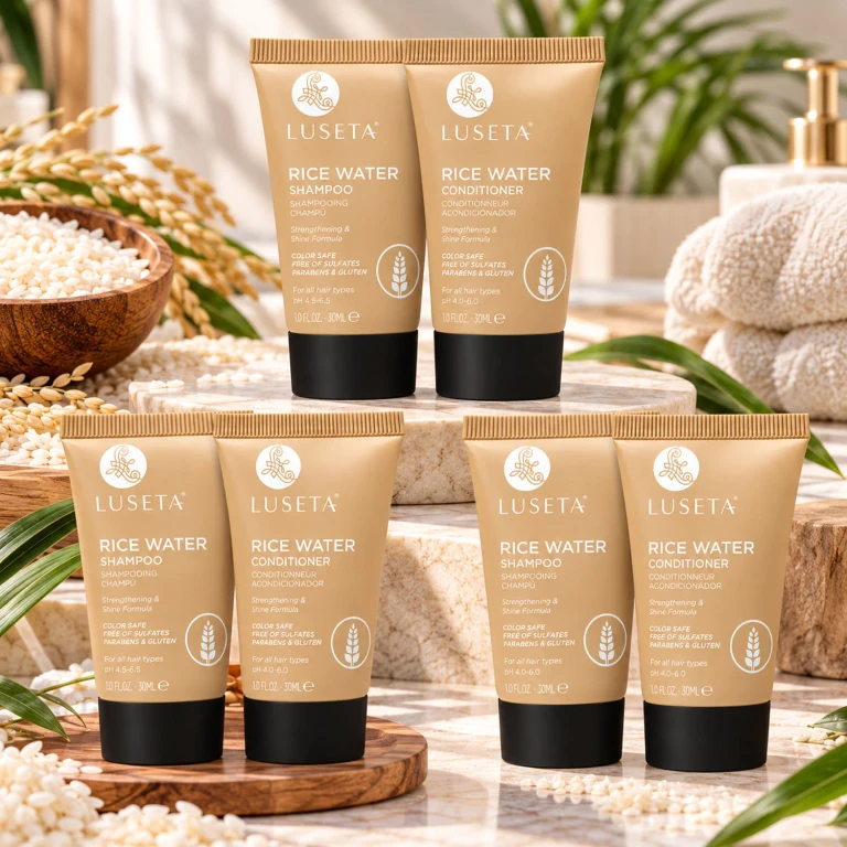 Beauty Rice Water Shampoo & Conditioner Travel Set 2 X 1.01oz SET OF 3