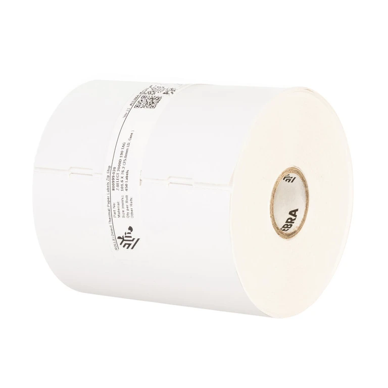 Z-Select 2000D White Self-adhesive printer label