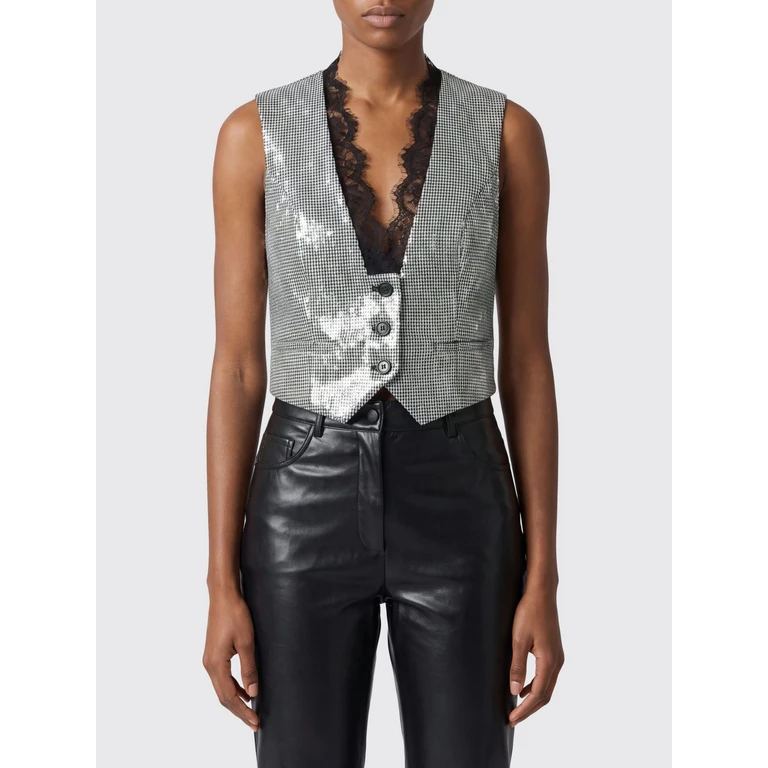 Waistcoat Woman color White (D49EN042EZ3MF062)