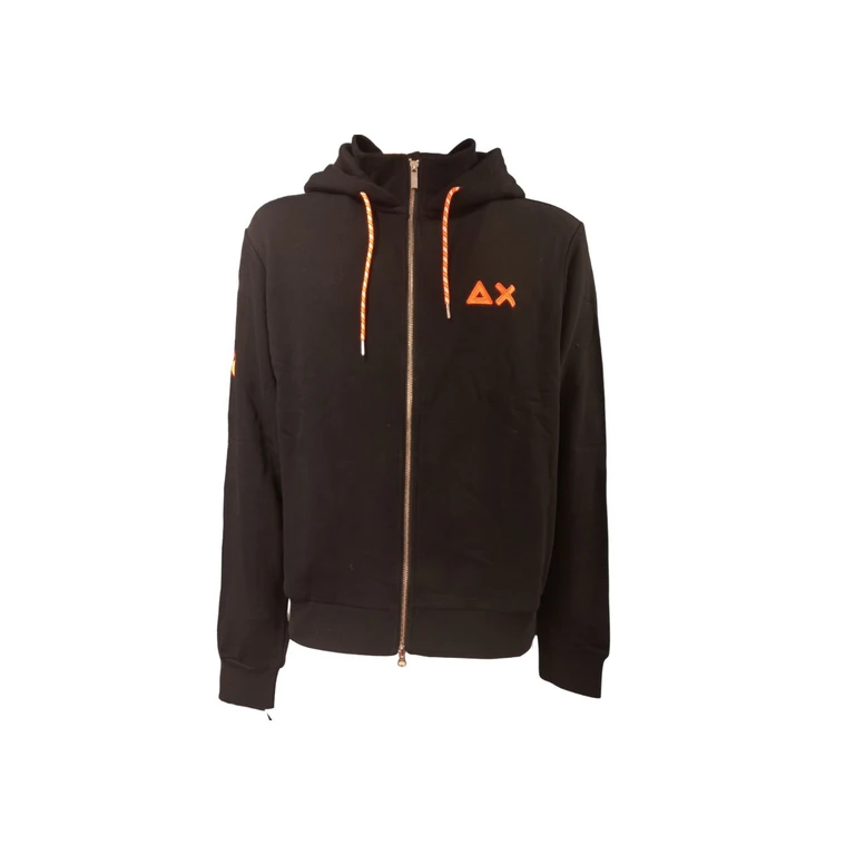 Sun68 - Logo sweatshirt Black F43119