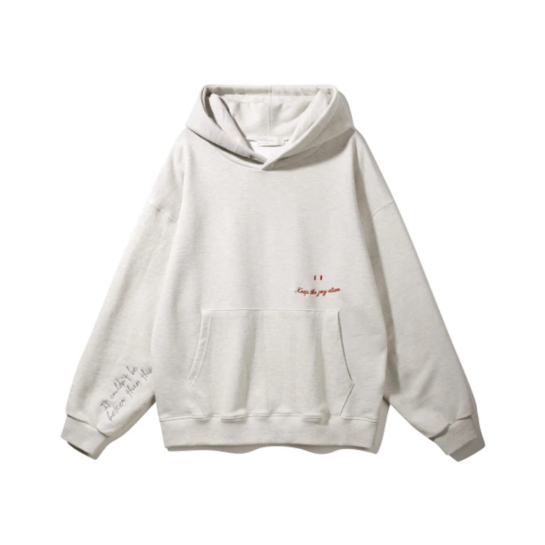 Smile Hoodie BK6794_Oatmeal
