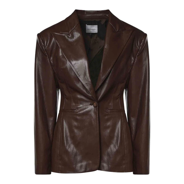 Blazer - Marron Foncé (T203018ATNP152641)
