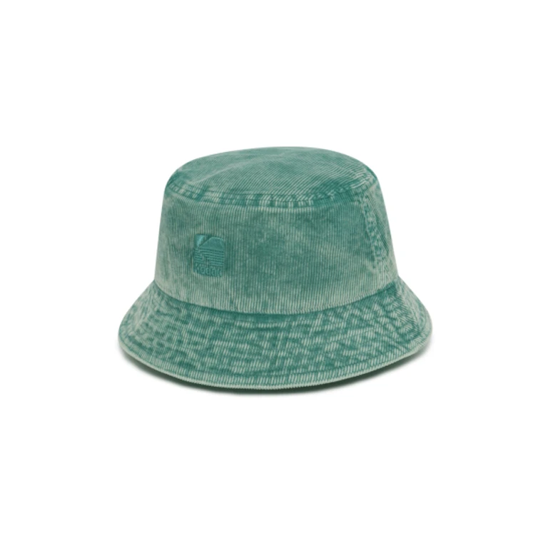 Corduroy Denim Dyed Bucket Hat Dark Green