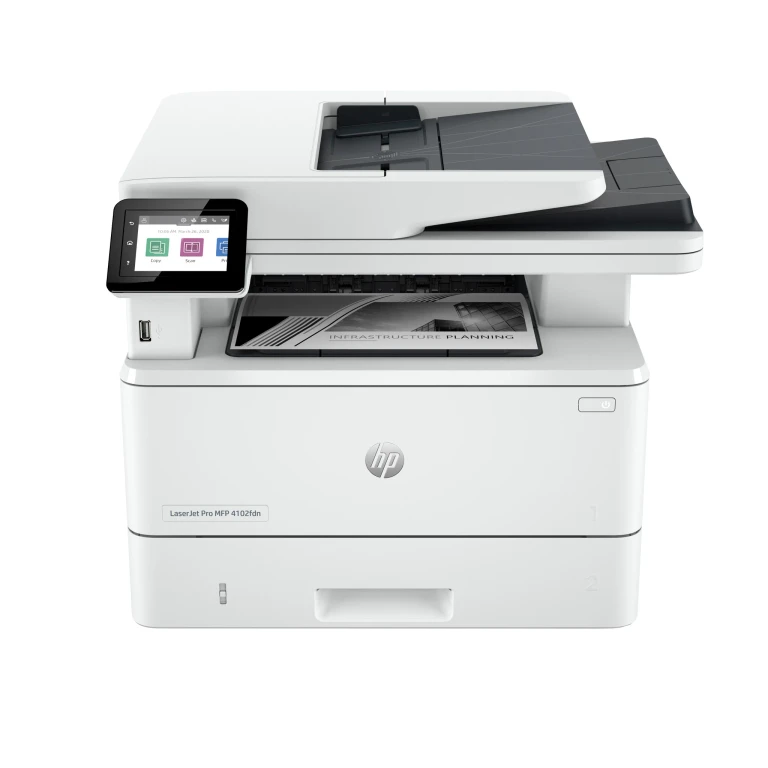 LaserJet Pro 4102fdn Multifunction Black and white Printer, Ethernet Only; Copier, Scanner