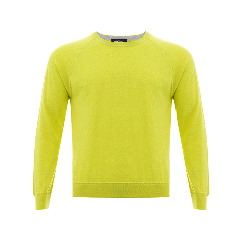 Crew neckline Cotton/Cashmere Gran Sasso